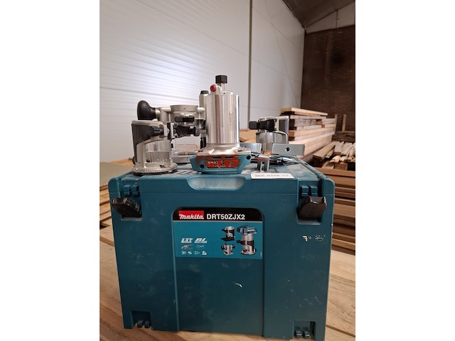 Accu boven -en kantenfrees makita, drt50, bouwjaar 2021 - afbeelding 1 van  8