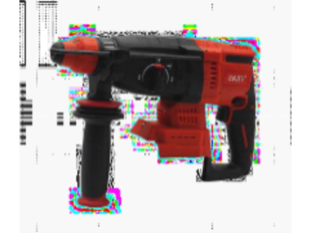 Accu breekhamer | 21v, sanderz, rood, 2025 - afbeelding 1 van  2