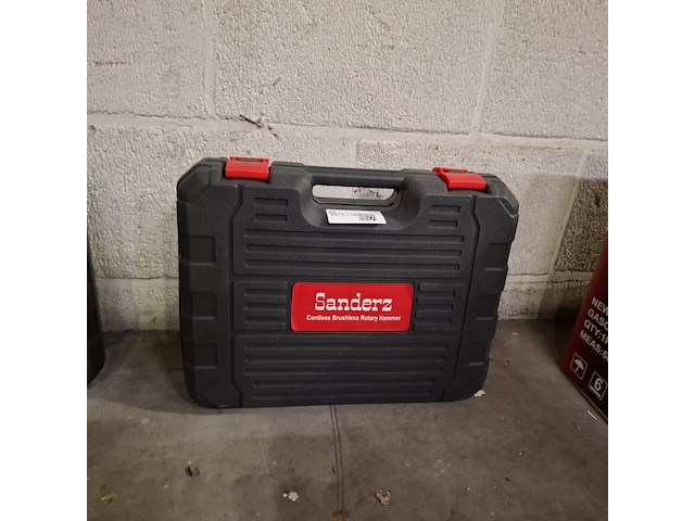 Accu breekhamer | 21v, sanderz, rood, 2025 - afbeelding 2 van  2
