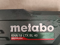 Accu breekhamer metabo, kha18ltxbl 40, bouwjaar 2021 - afbeelding 3 van  5