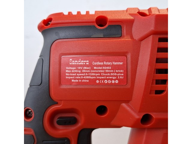 Accu breekhamer, rood - afbeelding 11 van  12