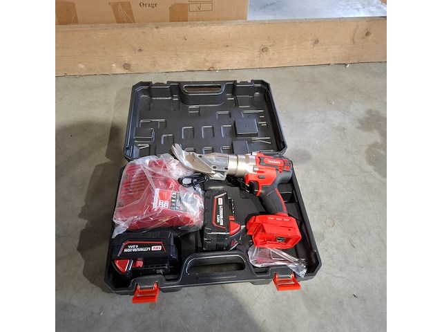 Accu brushless steel scissors, sanderz - afbeelding 1 van  2