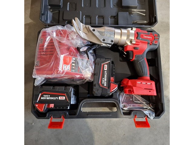 Accu brushless steel scissors, sanderz - afbeelding 2 van  2