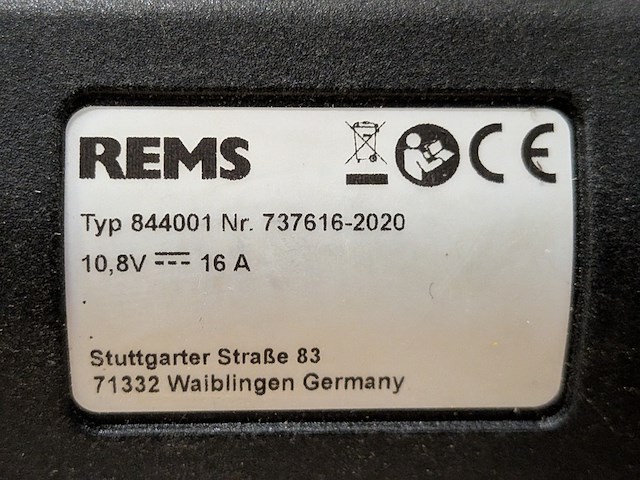 Accu buisafkortmachine, rems, akku-nano, 2020 - afbeelding 8 van  10