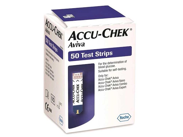 Accu-chek bloedsuiker teststrips (1400x) - afbeelding 1 van  12