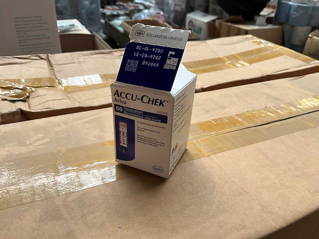 Accu-chek bloedsuiker teststrips (1400x) - afbeelding 6 van  12