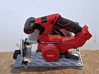 Accu cirkelzaag 185 mm, rood - afbeelding 2 van  9