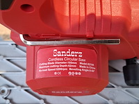 Accu cirkelzaag 185 mm, rood - afbeelding 3 van  9