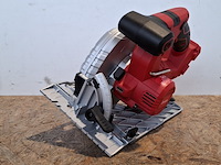 Accu cirkelzaag 185mm, rood - afbeelding 4 van  9