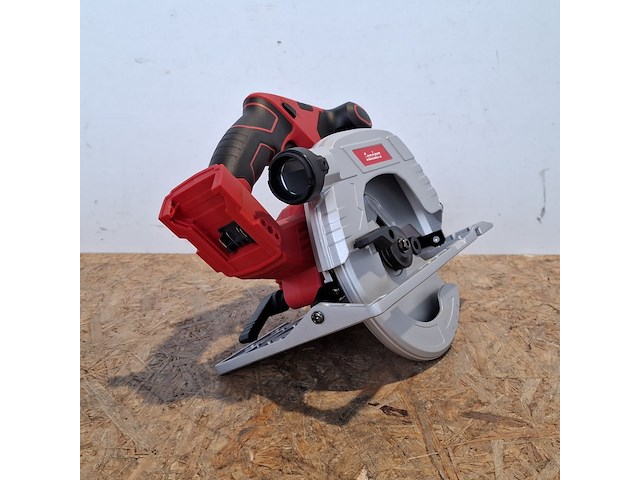 Accu cirkelzaag 185mm, rood - afbeelding 6 van  9