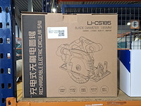 Accu cirkelzaag 185mm, rood - afbeelding 8 van  9