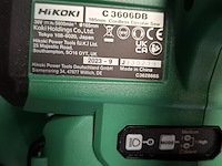 Accu cirkelzaag hikoki, c3606db, bouwjaar 2023 - afbeelding 5 van  6