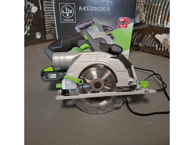 Accu cirkelzaag lux-tools, a-ks-20/150a, bouwjaar 2024 - afbeelding 2 van  8
