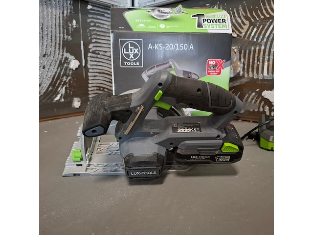 Accu cirkelzaag lux-tools, a-ks-20/150a, bouwjaar 2024 - afbeelding 3 van  8