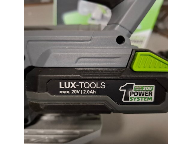 Accu cirkelzaag lux-tools, a-ks-20/150a, bouwjaar 2024 - afbeelding 4 van  8