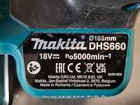 Accu cirkelzaag makita, dhs660, bouwjaar 2021 - afbeelding 6 van  7