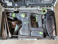 Accu combihamer festool khc 18 met accu en lader in systainer - afbeelding 1 van  4