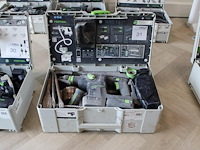 Accu combihamer festool khc 18 met accu en lader in systainer - afbeelding 2 van  4