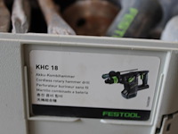 Accu combihamer festool khc 18 met accu en lader in systainer - afbeelding 4 van  4