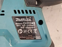 Accu combihamer met stofafzuiging, makita, dhr243 / dx02 - afbeelding 3 van  9
