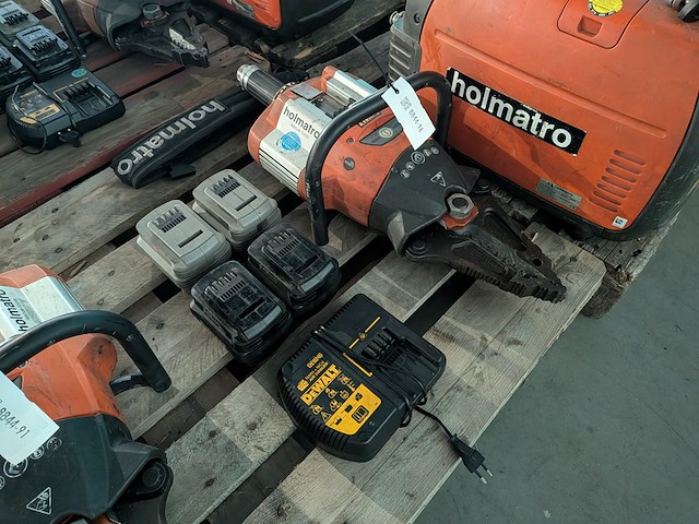 Accu-combitool, holmatro, bct 4120, 2012, incl. accu's en acculader - afbeelding 7 van  16