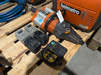 Accu-combitool, holmatro, bct 4120, 2013, incl. accu's en acculader - afbeelding 7 van  16