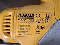 Accu decoupeerzaag, dewalt, dcs334 - afbeelding 9 van  9