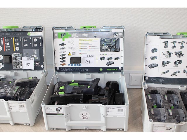 Accu decoupeerzaag festool psbc420eb. zonder accu - afbeelding 2 van  4