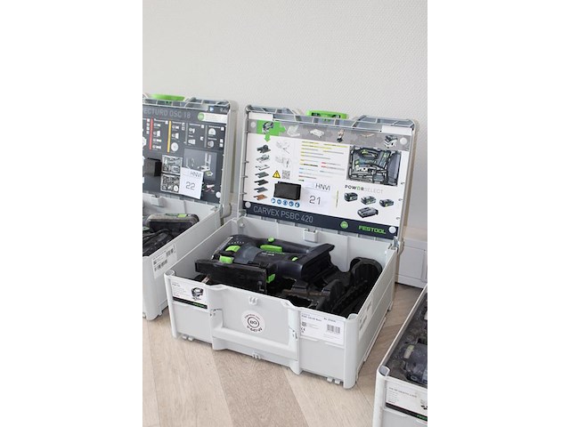 Accu decoupeerzaag festool psbc420eb. zonder accu - afbeelding 3 van  4