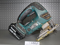Accu decoupeerzaag makita bjv180 met 5,0ah accu. - afbeelding 2 van  2