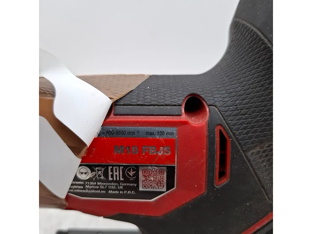Accu decoupeerzaagmachine, milwaukee, m18 fbjs - afbeelding 3 van  7