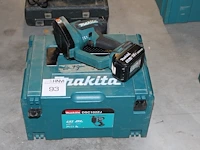 Accu draadeindknipper makita dsc102 met accu en kunststoffen koffer