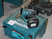 Accu draadeindknipper makita dsc102 met accu en kunststoffen koffer - afbeelding 2 van  2