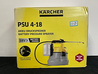 Accu druksproeier, kärcher, psu 4-18 - afbeelding 1 van  5