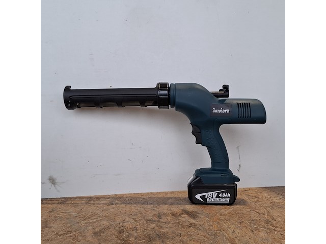 Accu dubbel lijmpistool, blauw - afbeelding 1 van  10