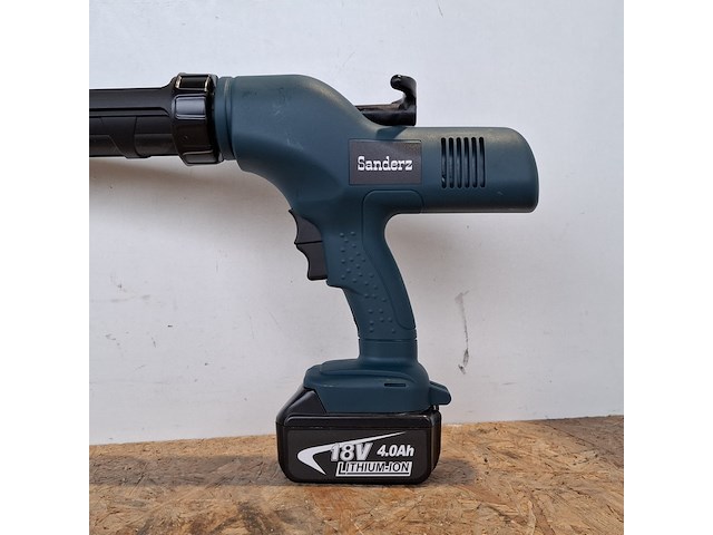 Accu dubbel lijmpistool, blauw - afbeelding 3 van  10