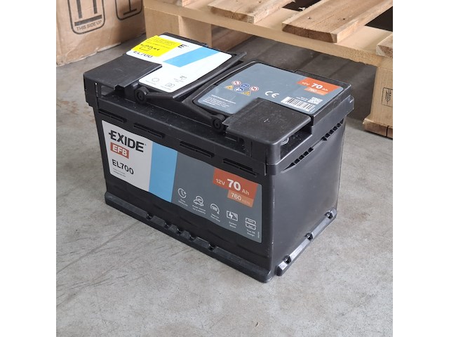 Accu, exide, efb | el700 - afbeelding 1 van  5