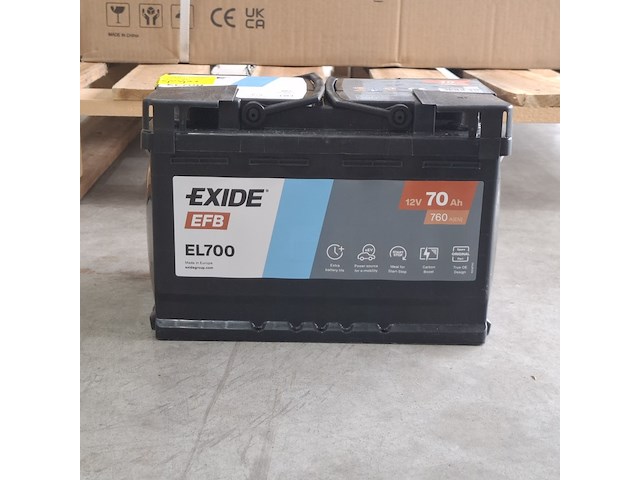 Accu, exide, efb | el700 - afbeelding 2 van  5