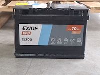 Accu, exide, efb | el700 - afbeelding 2 van  5