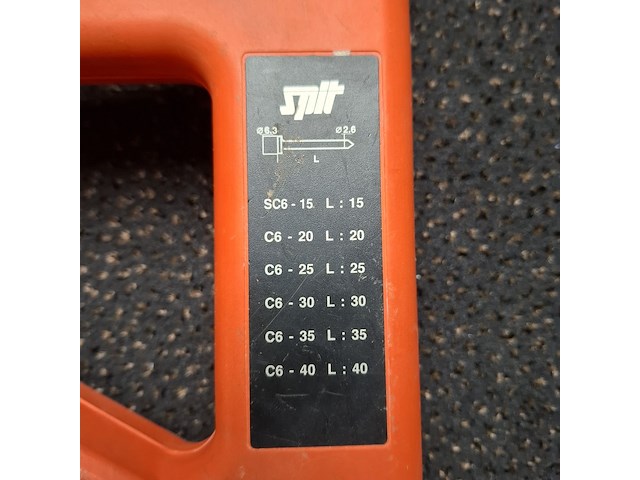 Accu-gas tacker spit, pulsa 1000 - afbeelding 4 van  6