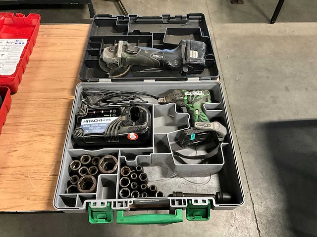 Accu gereedschapsset - afbeelding 1 van  4