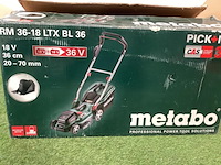 Accu-grasmaaier, metabo, rn-36-18-ltx-bl36, groen - afbeelding 3 van  5