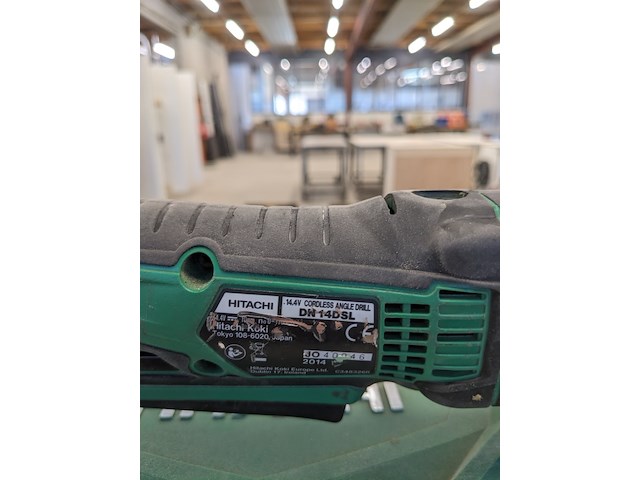 Accu haakse boormachine hitachi, dn14dsl, 2014 - afbeelding 5 van  6