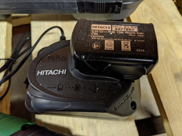 Accu haakse schroevendraaier, hitachi, wh10dcl - afbeelding 5 van  5