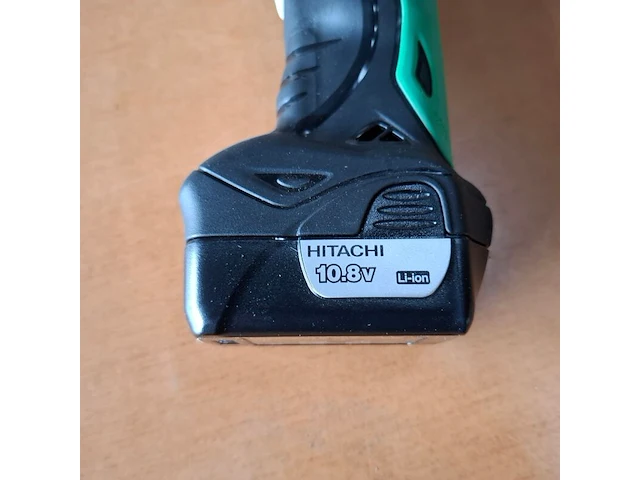 Accu haakse slagschroevendraaier hitachi, wh 10dcl, bouwjaar 2018 - afbeelding 5 van  7