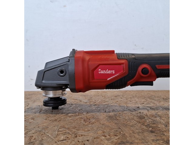 Accu haakse slijper | 125 mm, rood, 2026 - afbeelding 2 van  7