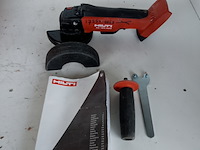 Accu haakse slijper 125mm, hilti, ag 125-a22, 2021 - afbeelding 1 van  10