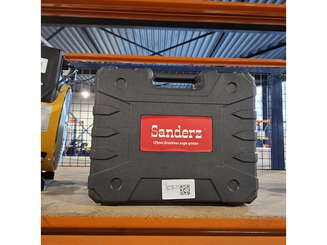 Accu haakse slijper | 21v | 125mm, sanderz, 2025 - afbeelding 2 van  3