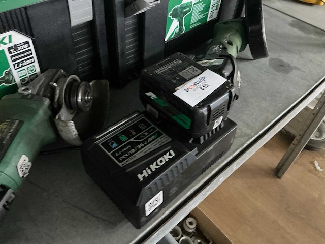 Accu haakse slijper (2x) - afbeelding 4 van  4