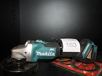 Accu haakse slijper body makita met enkele schijven. - afbeelding 1 van  2